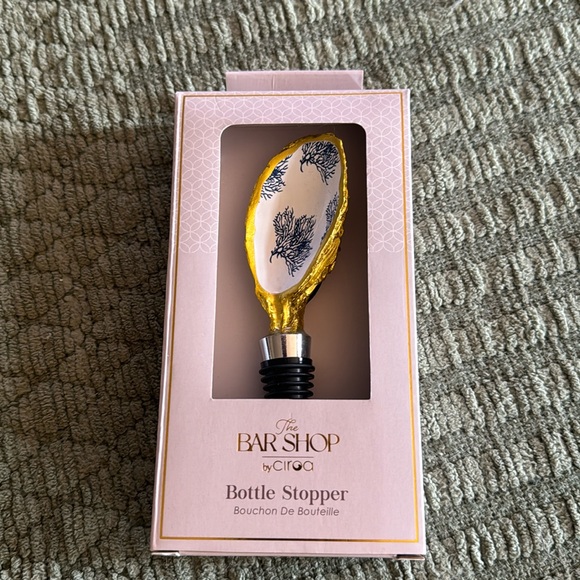 Ciroa Other - NEW Wine bottle stopper NWT-Ciroa The Bar Shop- kitchen accessory